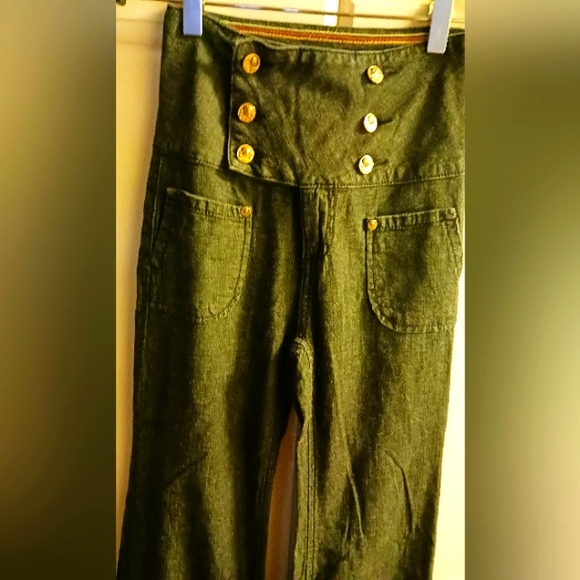 High waist 90s flare jeans YNQ Sz 0 - Picture 3 of 5